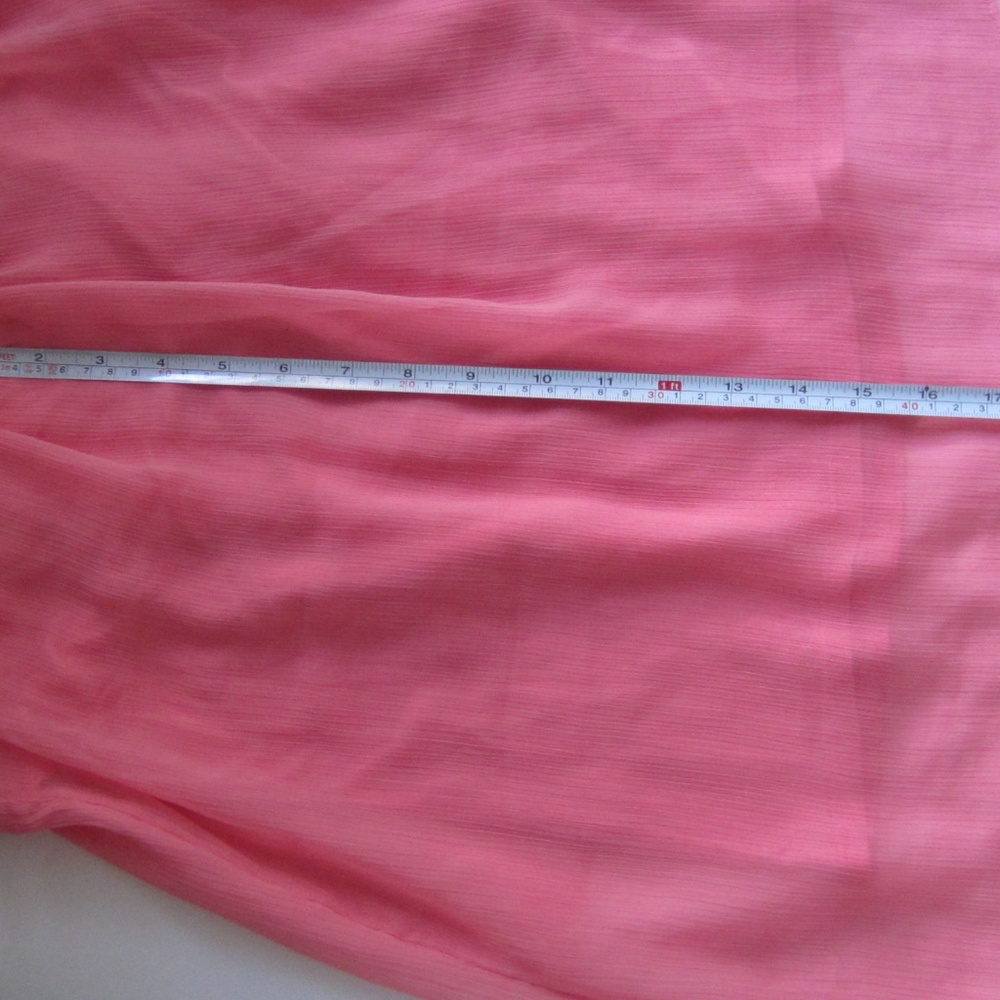 Pink Ruffle spaghetti strap blouse NY&Company, SM - Picture 6 of 8